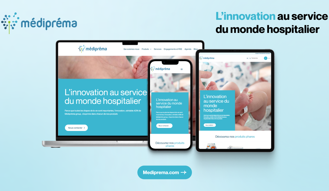 Launch of the new Médipréma website in March 2026